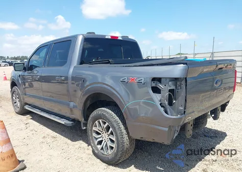 2021 Ford F-150 Lariat from USA, damaged, VIN 1FTEW1EP6MFD08387